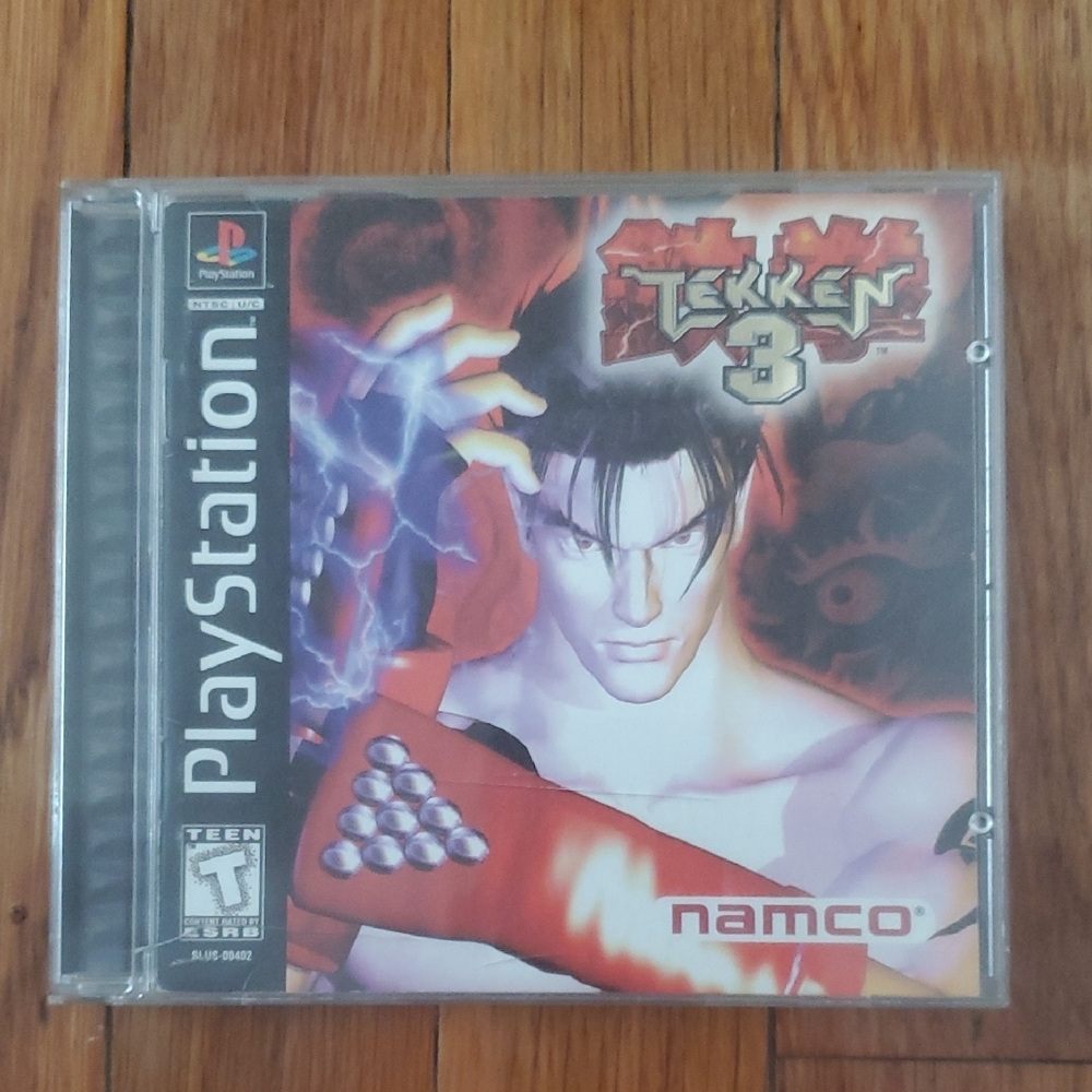 Tekken 3 for PlayStation - Black Case